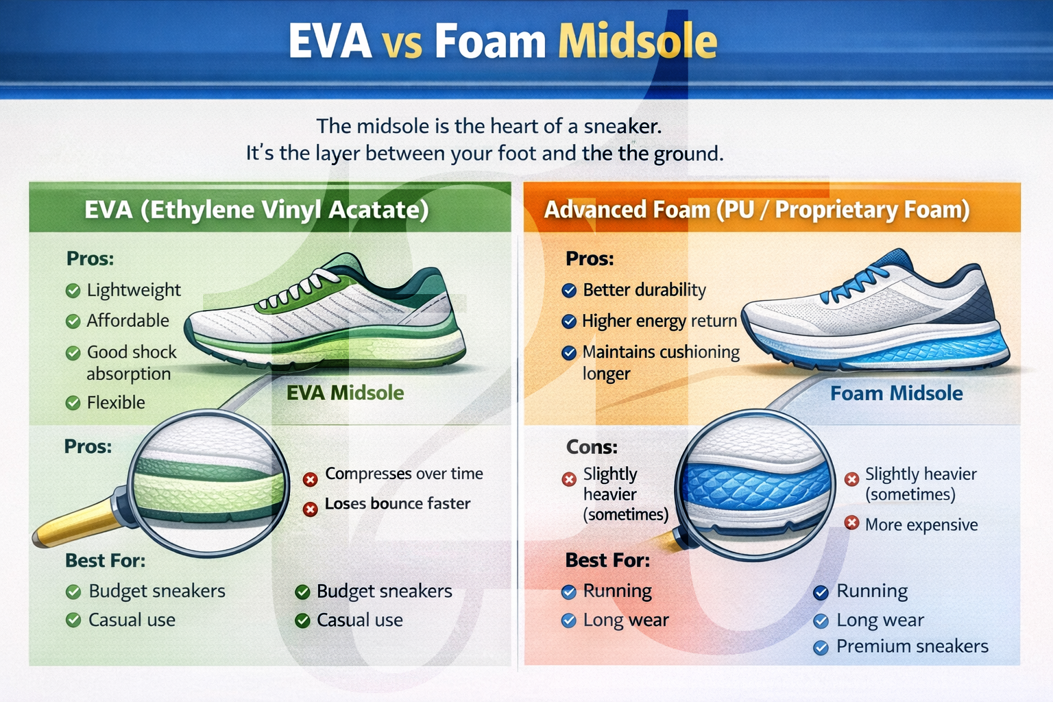 Midsole Cutaway Diagram